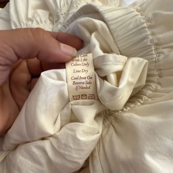 Christy Dawn Perla Skirt in Pearl - Picture 7 of 10